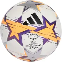 Adidas Voetbal Mini Dames Champions League 2026/27 - Wit/Lucid Tangerine/Zwart