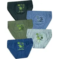 LOREZA Onderbroek 'Jungen Slips T-Rex' gemengde kleuren