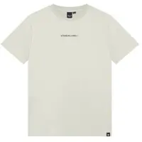 Rellix rechtvallend T-shirt met backprint - lichtgrijs Jongens Katoen Ronde hals - maat 188