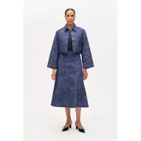 Baum und pferdgarten Majsel Jacket Printed Chunky Twill Maat: 34 | Spijkerjassen Outlet | Dames | Blauw