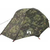 vidaXL Vistent 3-persoons camouflage waterdicht