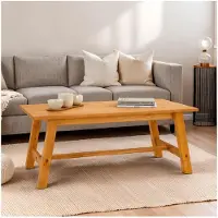 Idimex Salontafel LUZERNA van massief hout - gebeitst/gewaxt