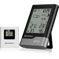 Bresser - Radiogestuurde Weerstation - Zwart/Grijs