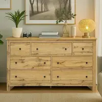 Sonstiges Kast met 7 lades, afmetingen 152x40x89 cm, houtkleur