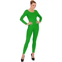Widmann Lange Groene Unicolor Body Volwassen - Vrouw