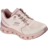 SKECHERS dames sneakers Glide-Step Pro, met ademend mesh bovenwerk, synthetische details in roze, maat 36 EU