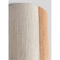 Create - Stille plafondventilator 100% hout 40W (Ø132cm) - Met licht LED - Afstandsbediening - 6 snelheden - Programmeerbaar - WIND CALM CUSTOM WOVEN