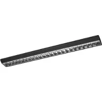 Osram Rasterarmatuur Office Line Grid Curve - 120cm - Zwart - Koel Wit - 40w