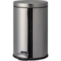Koopman Pedaal Emmer Prullenbak Afvalemmer d30xh45cm RVS 20 Liter