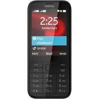Nokia 225, enkelvoudige SIM-kaart, Mini-SIM, wekker, rekenmachine, kalender, omrekeningsfunctie, notities, OPP, PBAP, lithium-ion (Li-Ion) batterij, GPRS, GSM