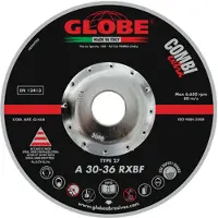 Globe G1045 Combinatie schijf 125x4x22,2mm 50 stuks