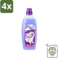 At Home - Wash - Wasverzachter - Floral Passion - 20 Wasbeurten - Voordeelverpakking - 4 stuks - Wasverzachter voor kleding - Wasverzachter voor alle stoffen