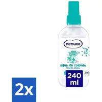 Nenuco 2 x - Cologne - Eau de Cologne - Originele Geur - Sprayflacon - 240 ml - Cologne - Eau De Cologne - Frisse Geur - Baby Cologne - Kind Cologne
