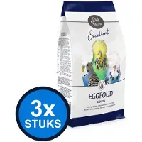 Deli Nature 3x - eivoer parkiet 1kg - Vogelvoer - 1 kg