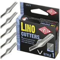 Essdee Linosnede Mes stijl nr. 5 (5-delige box)