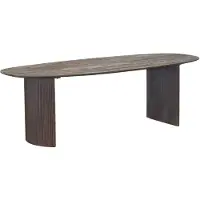 Giga Meubel Eettafel Feline Walnoot 240cm