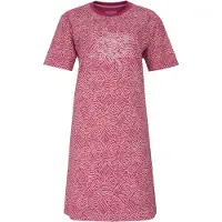 Irresistible Dames Nachthemd - Korte Mouwen - Roze - Maat XL