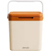 Ceruzo Koelbox 24 Liter - Taupe-Cognac Bruin - Passieve Koelbox