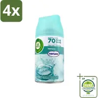 Air Wick - Luchtverfrisser Navulling - Nenuco - Automatische Spray - 250 ml - Voordeelverpakking - 4 stuks - Nenuco geur - Luchtverfrisser