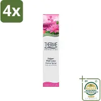 Therme - Interieurspray - Saigon Pink Lotus - Oosterse Romantiek in Huis - 60 ml - Voordeelverpakking - 4 stuks - Oosterse geur - Geurige spray