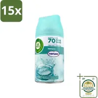 Air Wick 15 x - Luchtverfrisser Navulling - Nenuco - Automatische Spray - 250 ml - Grootverpakking - Luchtverfrisser - Geurverspreiding - Nenuco - - Automatische Spray