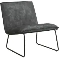 Nest of Nora Fauteuil Lokan - Relaxstoel - Antraciet velvet