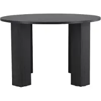 Nest of Nora Ronde eettafel Edda - ⌀120 - MDF - Zwart
