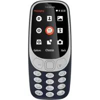 Nokia 3310, Rechthoek, Dual SIM, 6,1 cm (2.4"), 2 MP, 1200 mAh, Blauw