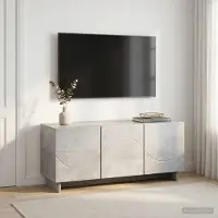 vidaXL TV-meubel 90 x 34,5 x 40 cm Betongrijs Bewerkt hout