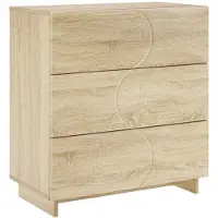 vidaXL Dressoir Sonoma Eiken 70 x 38 x 75 cm Bewerkt hout