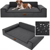 PillowPrim Hondenmand XL 99x65cm - Waterdicht & Duurzaam - Wasbare Schoffels