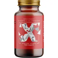 BrainMax S-Acetyl-L-Glutathion, SAG, 100 mg, 100 plantaardige capsules