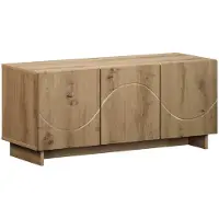 vidaXL TV-meubel 90 x 34,5 x 40 cm Artisanaal eiken Bewerkt hout