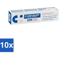 Curasept 10 x - ADS 720 Gel-Tandpasta - Chloorhexidine 0.20% - Beschermt Tandvlees & Tanden - 75 ml - Chloorhexidine - Tandvlees - Mondhygiëne - Ontstoken Tandvlees - Peri-implantitis