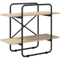 vidaXL Boekenplank 2-laags 80 x 35 x 70 cm PB Sonoma Eiken