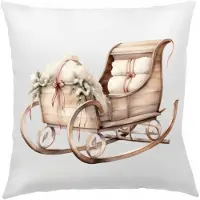 MD Kerst Kussenhoes 40x40cm - Decoratief voor Salon