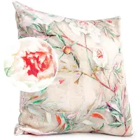 ANRO Sierkussen Bloemen 40x40cm – Velours Microvezel Inclusief Vulling Bank Woonkamer Decoratief