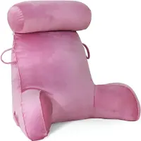 Tyr Lees Kussen - Nekkussen - Kussen - Roze - 75cm x 40cm x 65cm
