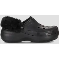 Crocs Klompen CLASSIC PLATFORM FUZZ LINED CG dames 42 / 43