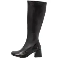 Art Dames Vlier Laarzen zwart (41), Leer, 8 tot 10 cm, Ritssluiting, Casual 117081101003_001