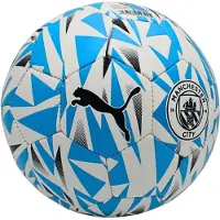 Puma Manchester City Final Graphic Ball, Unisex, Blauw, Bal naar voetbal, maat: 5