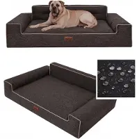 PillowPrim XXL Hondenkussen 115x79cm - Waterdicht & Duurzaam - Wasbare Hoesjes