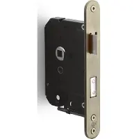 Formani Basics LBLSA-Y55 veiligheidsslot voor buitendeuren profielcilindergat 55mm SKG** afgerond - PVD champagne