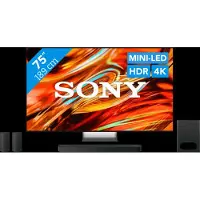 Sony Bravia 7 II True RGB 75" (2026) + Bravia Theatre System 6 Zwart