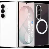 Samsung Galaxy Z Fold 8 Ultra 512GB Wit 5G + Carbon Back Cover met Magneet Zwart