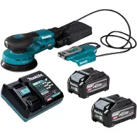 Makita BO 003 CGZ Accuschuurmachine 40 V max. 125 mm 3,0 mm slag Brushless Solo - zonder accu, zonder lader