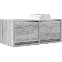 vidaXL TV-meubel 60x31x25,5 cm bewerkt hout grijs sonoma eikenkleurig