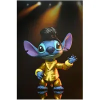 NECA Lilo & Stitch actiefiguur, Ultimate Gold Suit Elvis Stitch, 18 cm