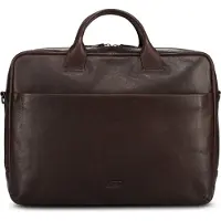Jost Glasgow Aktentas Leder 40 cm Laptopvak bruin