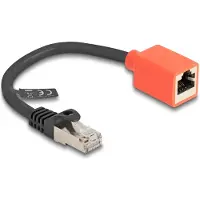 DeLOCK RJ45 Device Protection Adapter Cat.6A S/FTP 20 cm (Break Away Adapter)